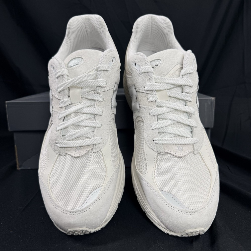 New Balance 2002R Men's Size 14 Womens 15.5 Shoes White Grey Sneakers U20025PO - Picture 3 of 8